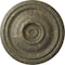Ekena Millwork Traditional Ceiling Medallion (Fits Canopies up to 4"), 14 3/4"OD x 1 3/4"P, Witch Hazel Crackle CM14TRWHC - alternate 1
